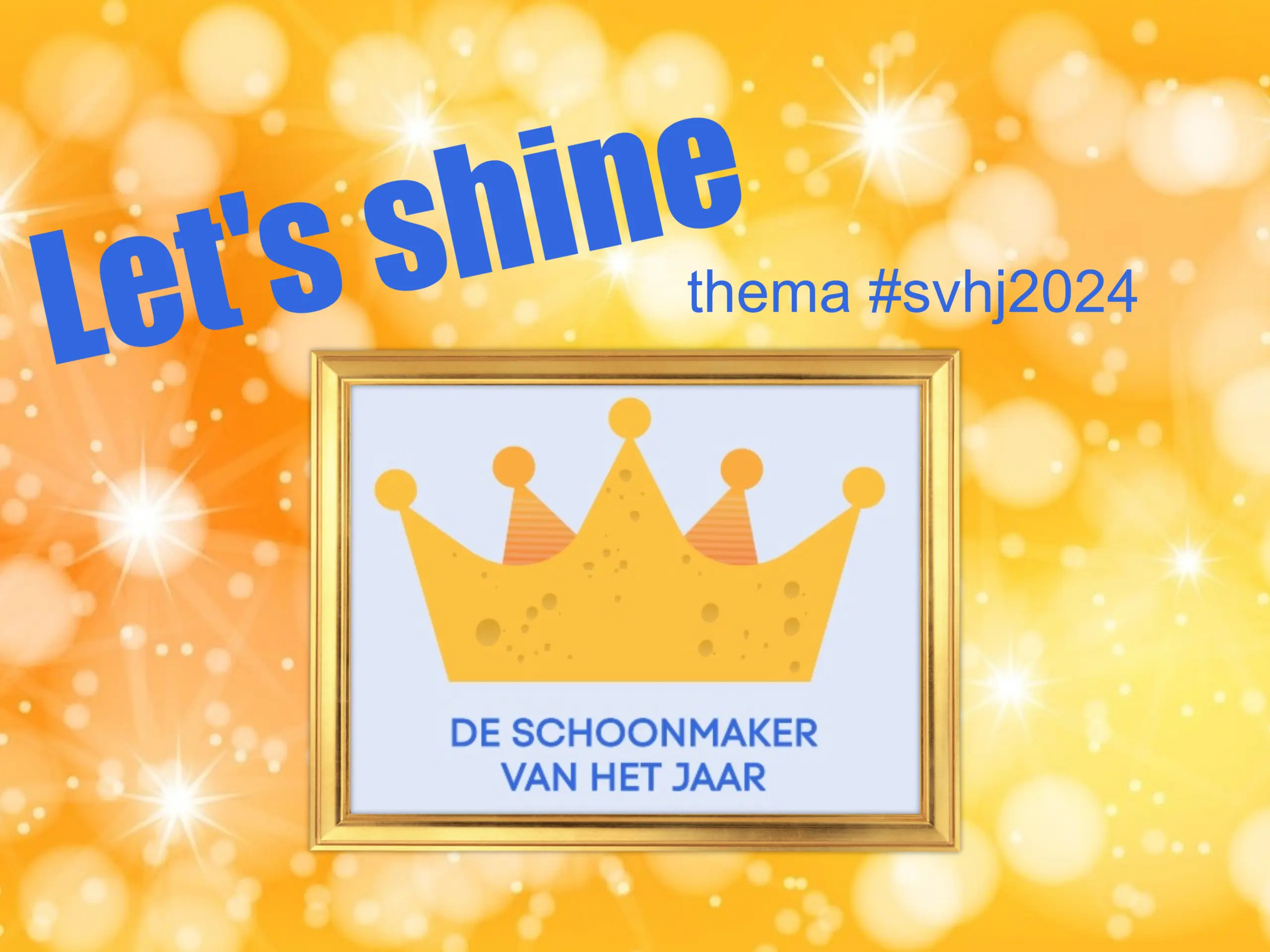 collage Let's shine thema vs2