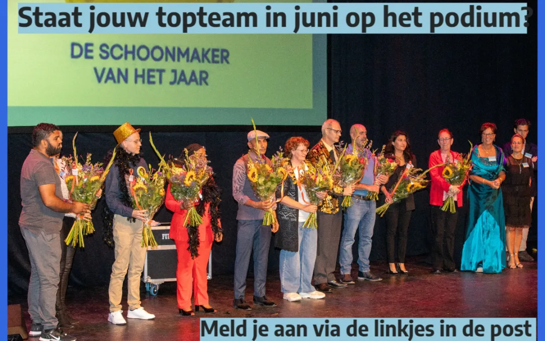 staat jouw team in juni op het podium?