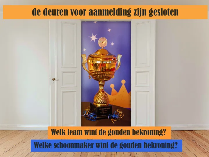 aanmelding gesloten