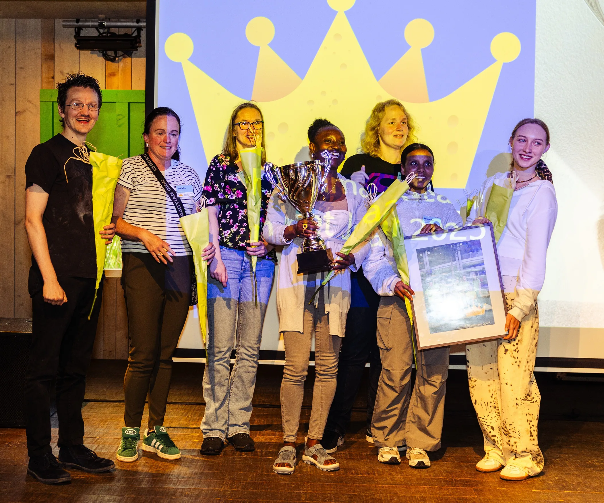 Team Leeuwarden van Breedweer Facilitaire Diensten is schoonmaakteam van het jaar 2025